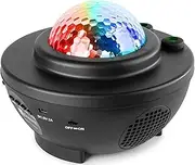 Beamz SKYNIGHT LED Galaxy Sky Star Night Projector Room USB RGBW Remote Kids Baby Lamp Party