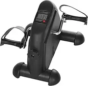 Mini Exercise Bike, Pedal Trainer for Rehabilitation Training/Arm and Leg Training Mini Portable Fitness Equipment