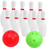BESPORTBLE 1 Set Boys and Girls Bowling Balls Set Large PVC Bowling Toys for Boys and Girls Educational Safe for Indoor Play Random Color