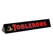 Toblerone Bar - Swiss Dark Chocolate with Honey & Almond Nougat Bar (Pack of ...