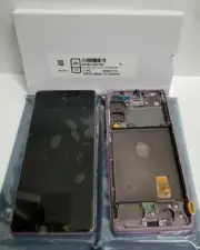 Samsung galaxy S20 FE Purple LCD Touch Screen Digitizer Frame G780 OEM NEW S20FE