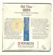 SEALED 1976 vintage GAF view master Old Time Stereo OLD TIME SHIPS reel set !!
