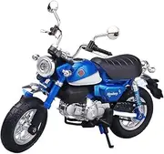 Motorcycle Model with Steering for mo&nk&ey 125 Motorcycle 1/12 Miniatures Alloy Diecast Collection Model Sound & Light Autocycle Car Toys Gifts