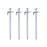 Ground Stakes Hook Aluminum Tent Stakes Outdoor Awning Nails Canopy Stakes