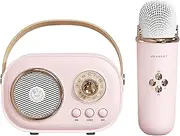 Portable Karaoke Machine | Household Karaoke Speaker with Mic,Portable Karaoke Machine with Voice Changing Effects for Kids, Ideal for Outdoor and Home Parties