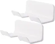 Healvian Hair Dryer Holder Rack Wall-mounted Storage for Hair Dryer Saves Space in Bathroom