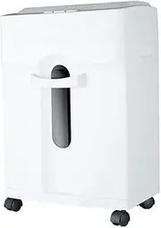 Heavy Duty Cross Cut Paper Shredder for Office and Home Use,Business Paper Cutter Shreds Personal Document,Shredding Machine with 14L Pull Out Bin