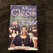 New Miss Cleo's Tarot Power Deck of 78 Cards New Sealed