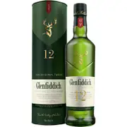 Glenfiddich 12YO Single Malt Scotch Whisky 700mL
