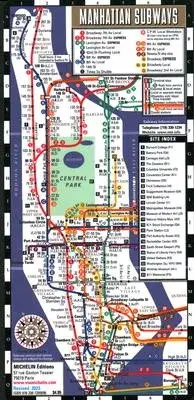 在飛比找博客來優惠-Streetwise Manhattan Bus Subwa