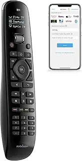 SofaBaton U2 Universal Remote with Backlit Button, All in One Universal Remote Control with App Control, Custom Macros, Compatible with Smart TVs,Sound Bar and DVD/Blu-ray Players, and More