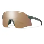 Smith Vert PivLock Sunglasses - Matte Alpine Green/ChromaPop Rose Gold Mirror