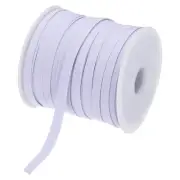 1/4 Inch Double Fold Bias Tape Cotton Bias Tape(Light Purple 50 Yards)