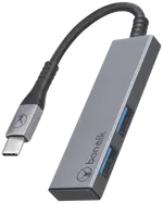 Bonelk USB-C to 2 Port USB 3.0 Hub (Space Grey)