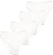HONMEET 4Pcs Disposable Maternity Panties for Postpartum Comfort Highly Elastic Breathable Underwear for Pregnant Women for Menstrual Incontinence Care