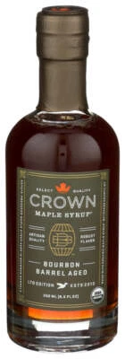 Crown Maple Syrup Bourbon Barrel Aged 8.5 Fl Oz