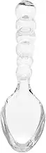 Alipis Glass Spoons for Dessert Serving Creative Spoons for Tea Coffee Spices Condiments Elegant and Moistureproof for Home Parties Restaurants