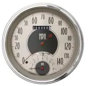 classic instruments all american nickel series 5" speedo tach combo an50slc