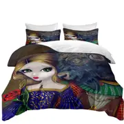 Fairytale Art Beauty and the Beast Quilt Cover