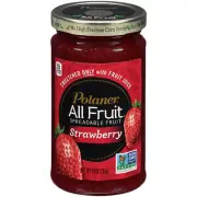 Polaner STRAWBERRY All Fruit Spreadable Fruit 10 oz Jam Juice NO GMO