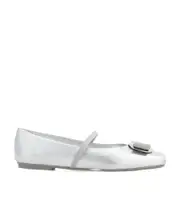 Ferragamo Slip-On Flat Shoes US10.5 White