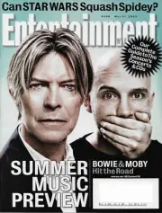 DAVID BOWIE - ENTERTAINMENT WEEKLY #656 5/31/02 - BRAND NEW - Sub Copy