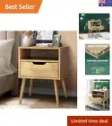 Bedside Table Drawers Side Organiser Tables Desk Nightstand Bedroom Furniture...