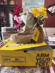 Belleville Men Size 12 Steel Toe Army Boots