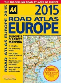 在飛比找三民網路書店優惠-Road Atlas Europe 2015