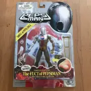 1998 BANDAI FUCT OF PEPSIMAN Figure Snowboarding Set SMELL of PEPSI COLA ro