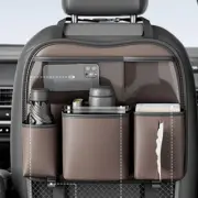 Car Back Seat Organizer Tissue Holder Phone Container Multi-Pocket Storage Bag (for: Volkswagen)