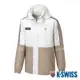 K-SWISS Reversible Heavy Jacket雙面穿防風外套-男-白/卡其