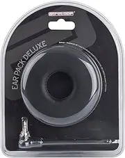Reloop Deluxe Ear Pack with Replacement Helix Cord and Earcup Pair, Black (EARPAD‐WIRE‐BLK‐DLX)