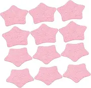 minkissy 25pcs Facial Cleansing Makeup Remover Cotton Face Cleansing Wipes Facial Cleansing Wipes Facial Masks Cotton Pad Makeup Remover Pad Cotton Wipes Facial Pads Pink Wood Pulp Cotton