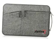 Zippered Canvas Carrying Sleeve Bag Breifcase for Samsung Galaxy Tab S10+ Tab
