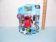 Tracer Bot Robot Mukikim 3.5" eyes light up moves in circles