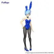 *New* Re:Zero Rem BiCute Bunnies Figure Blue ver FuRyu *Super Cute and Tall!!*