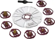 Milescraft 1201 Base Plate/Bushing Set for Routers, Fast Tool-Free Guide Bush...