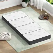 STARRY EUCALYPT Folding Mattress 4-Fold Bamboo Foldable Mattresses