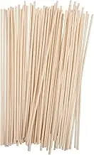 100Pcs Rattan Sticks for Essential Oil Diffusers Natural Replacement Refill Sticks for Yoga and Meditation Use