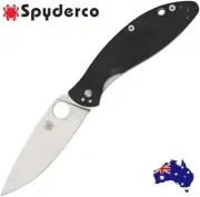SPYDERCO ASTUTE - LINERLOCK POCKET FOLDING KNIFE SC252GP G-10 HANDLES