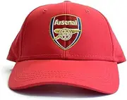 Arsenal FC Crest Baseball Cap (UK Size: One Size) (Red)
