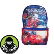 Transformers - Retro Hasbro 18" Faux Leather Backpack "New"