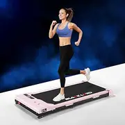 [Black Lord] Walking Pad Under Desk Treadmill with 2-Level Incline, FN6 Series Pink, 3.5HP Running Pad 12 KM/H Max Speed, Jogging Machine for Home Gym Work Out Exercise