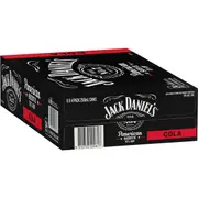 Jack Daniel's American Serve & Cola Cans 24x250ml
