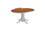 VI Hobart Timber Pedestal Based Oval Extendable Dining Table