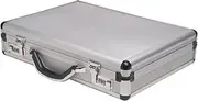 RoadPro SPC-931R 17.5" x 4" x 13" Silver Aluminum Briefcase,Medium