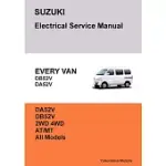 SUZUKI EVERY VAN ELECTRICAL SERVICE MANUAL DB52V DA52V