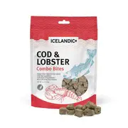 Icelandic+ Cod & Lobster Combo Bites Dog Treat 85g
