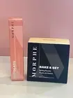 Morphe 2- Piece Beauty Set Lipgloss & Setting Powder NWB